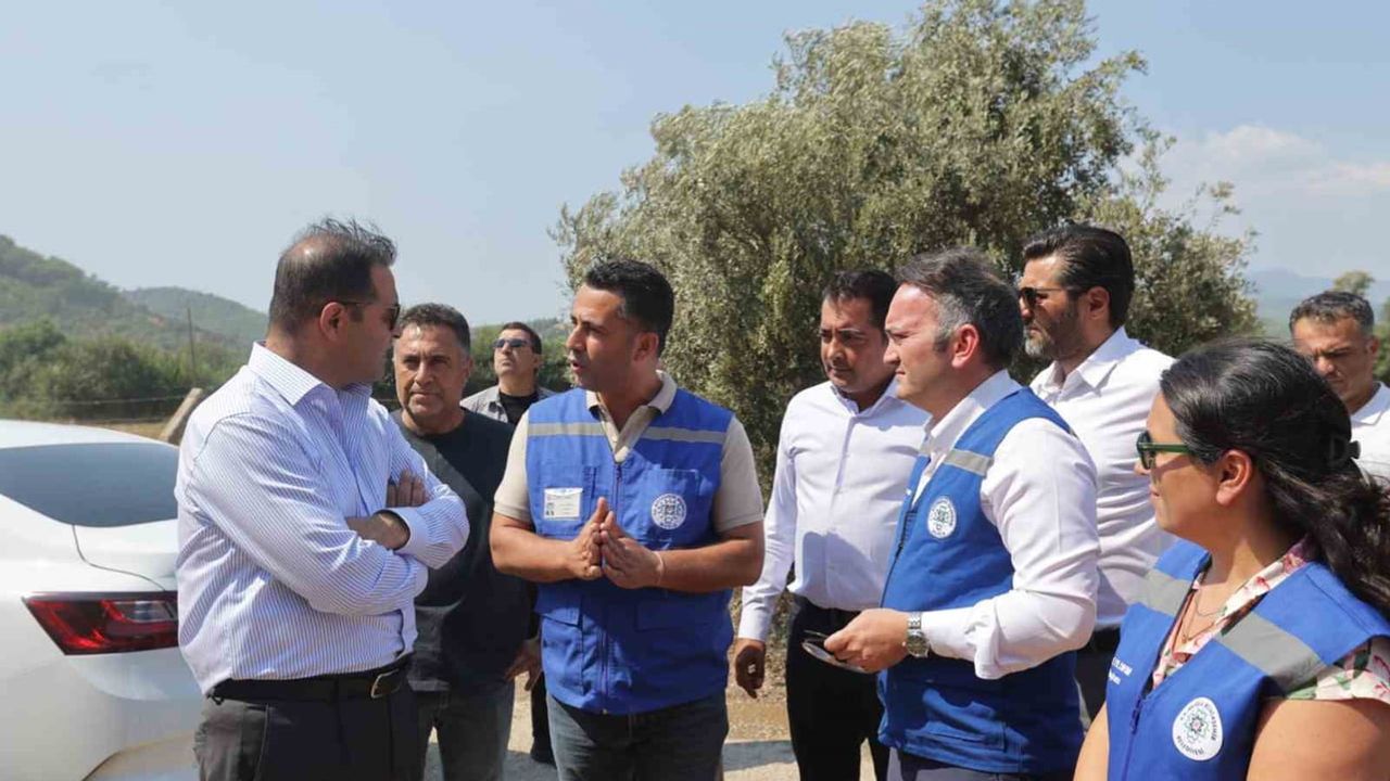 Milas ve Yatağan’da halk odaklı yatırımlar yerinde değerlendirildi