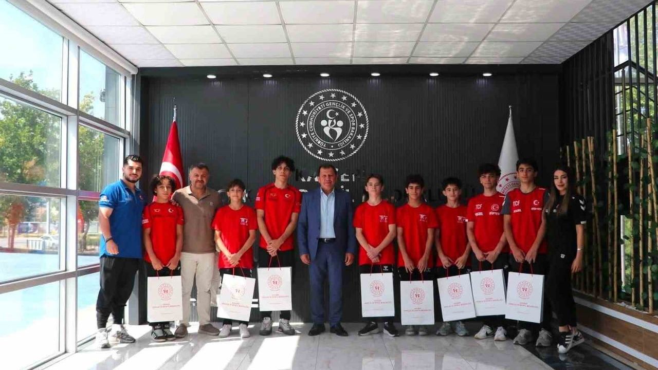 Milli cimnastikçiler Kabakcı’yı başarılarıyla ağırladı