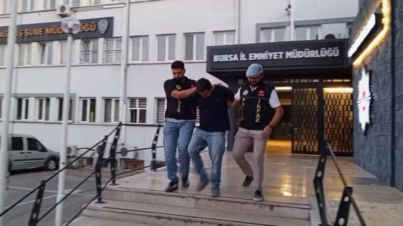 Mudanya'da bağ evinde saklanan firari 9 yıl 7 ay cezasıyla cezaevine gönderildi