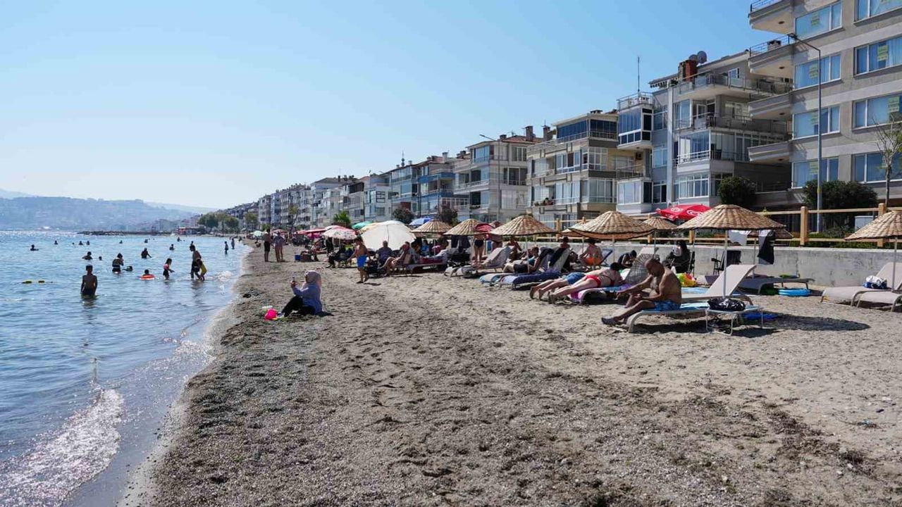 Mudanya'da plajlar erken saatlere taşındı