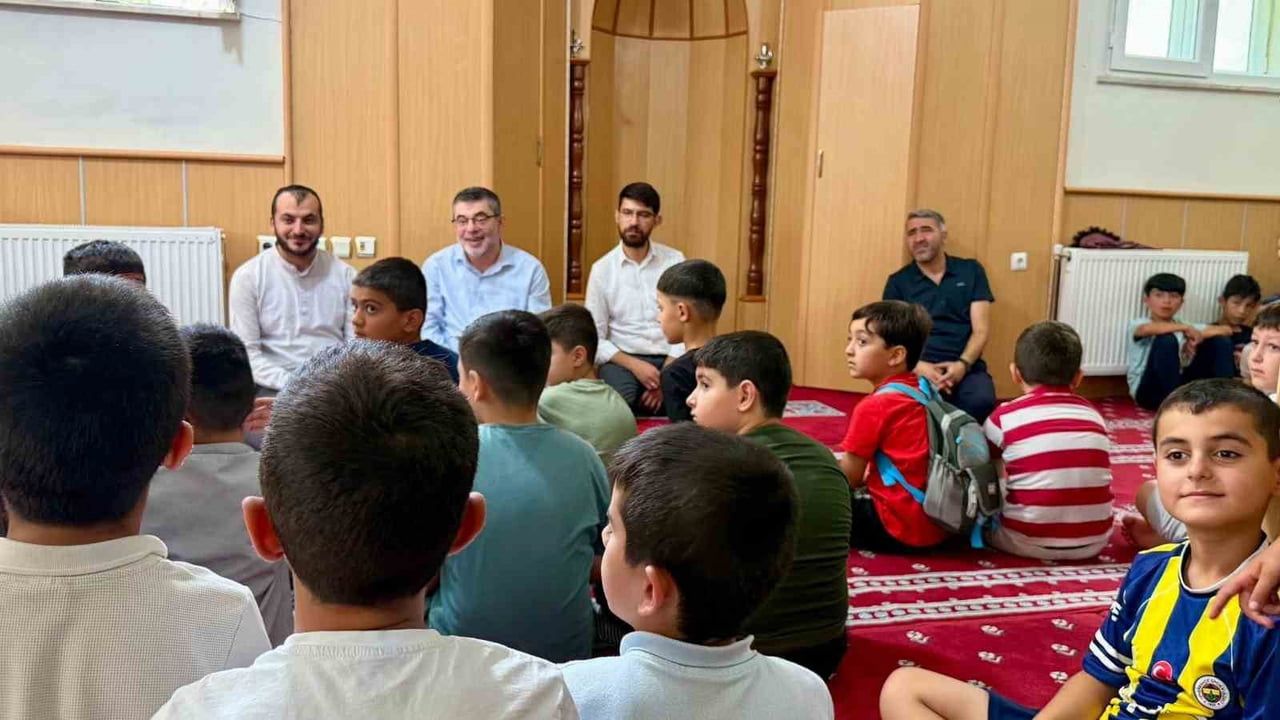 Müftüden yaz kur'an kurslarında eğitim ve manevi gelişim vurgusu