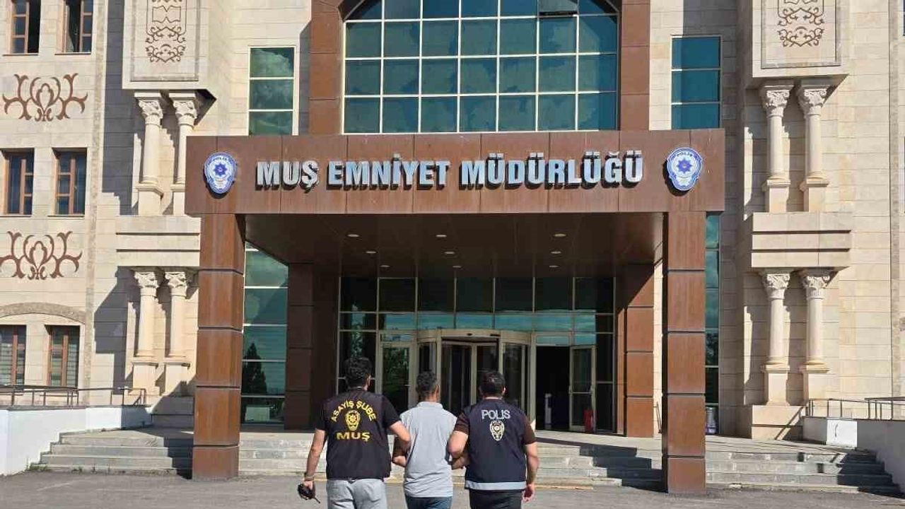 Muş'ta dolandırıcılık ve kaçma suçundan kesinleşmiş cezayla aranan şüpheli yakalandı