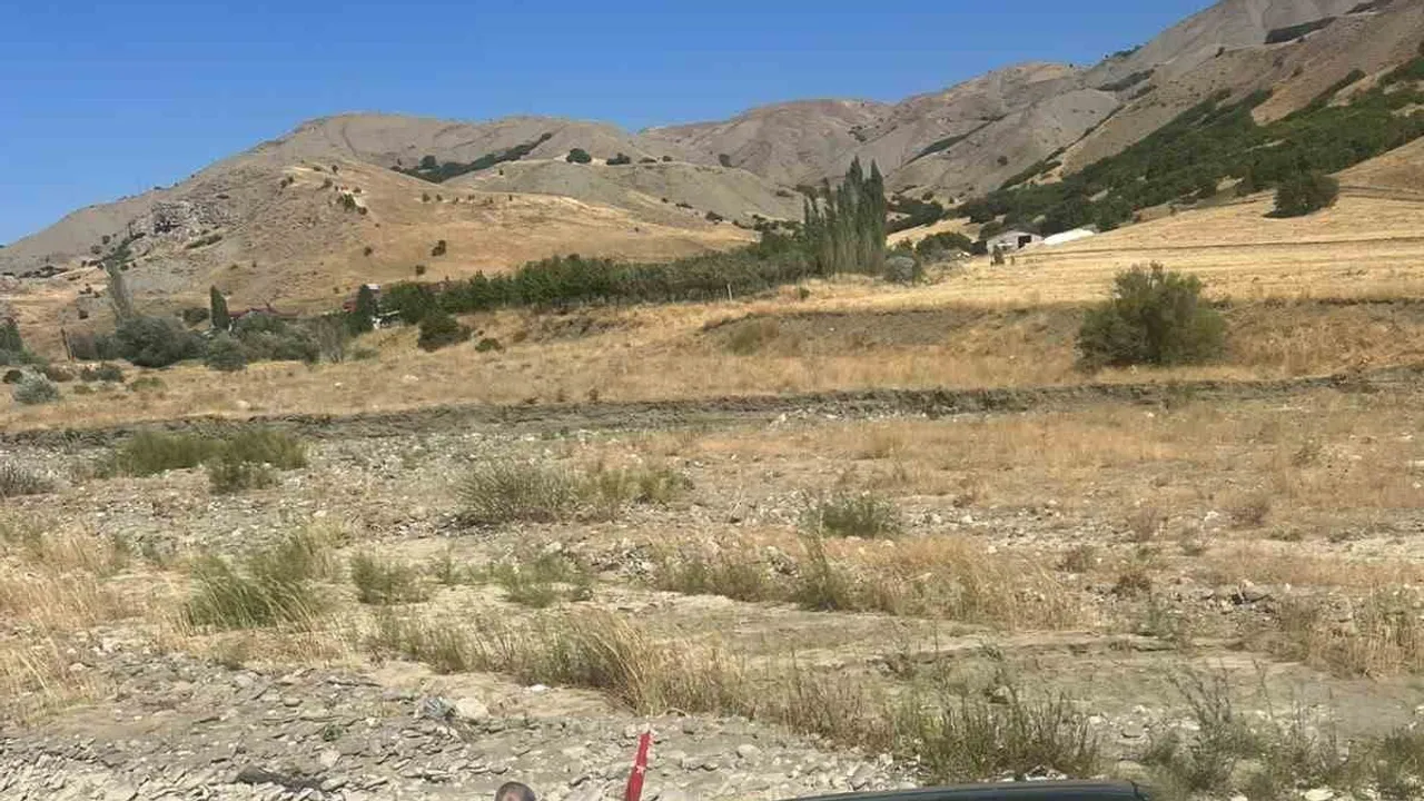 Muş'ta Karakale mevkiinde araç dere yatağına devrildi, çevredekiler yaralıyı kurtardı