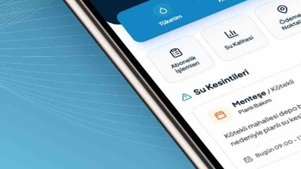 MUSKİ ile hizmetler cepte: abonelikten arızaya tüm işlemler mobilde