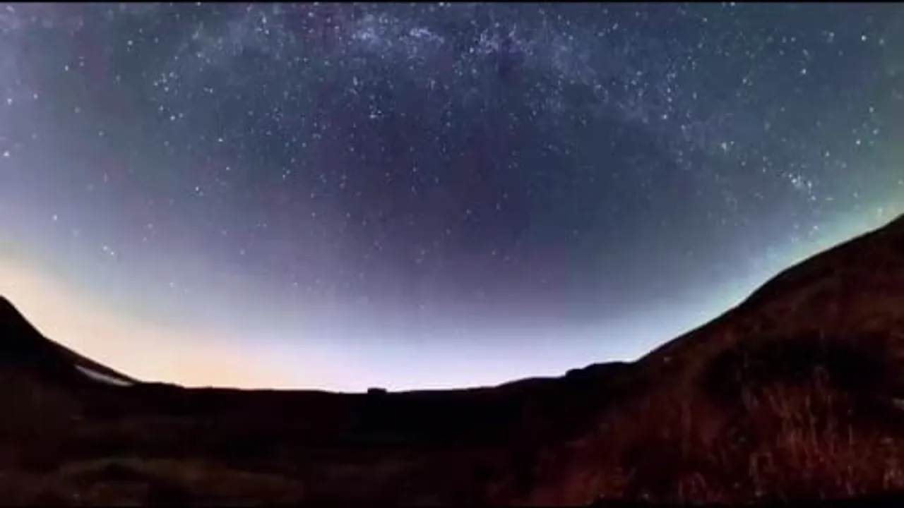 Niğde geceleri perseid meteorlarının iziyle doldu