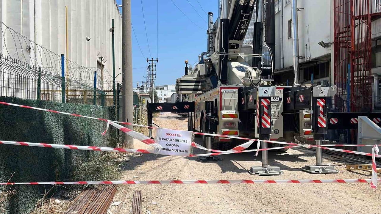 Nilüfer'de iş sahasında akıma kapılan mühendis ağır yaralandı