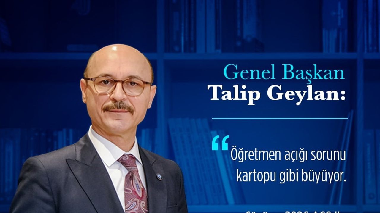 öğretmen açığının derinleşmesine karşı acil atama çağrısı