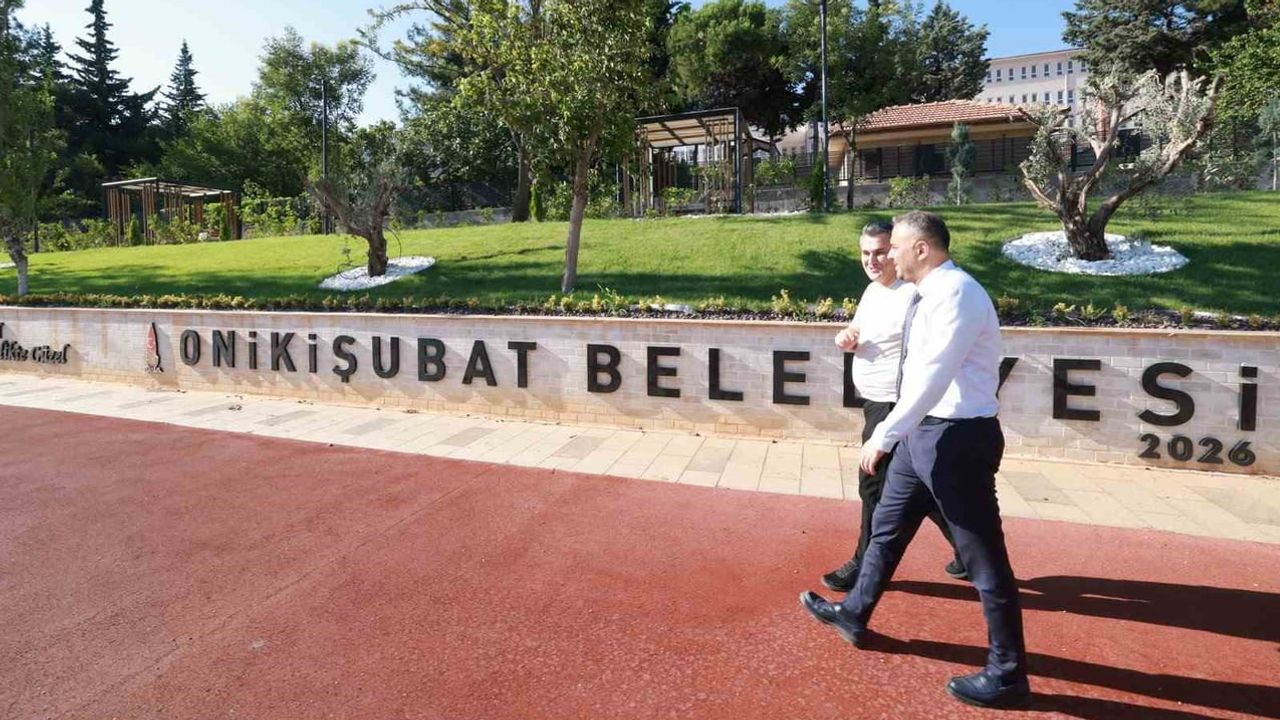 Onikişubat'ta parklar akıllı kameralarla güvene alınıyor, mahallelere yeni nefes