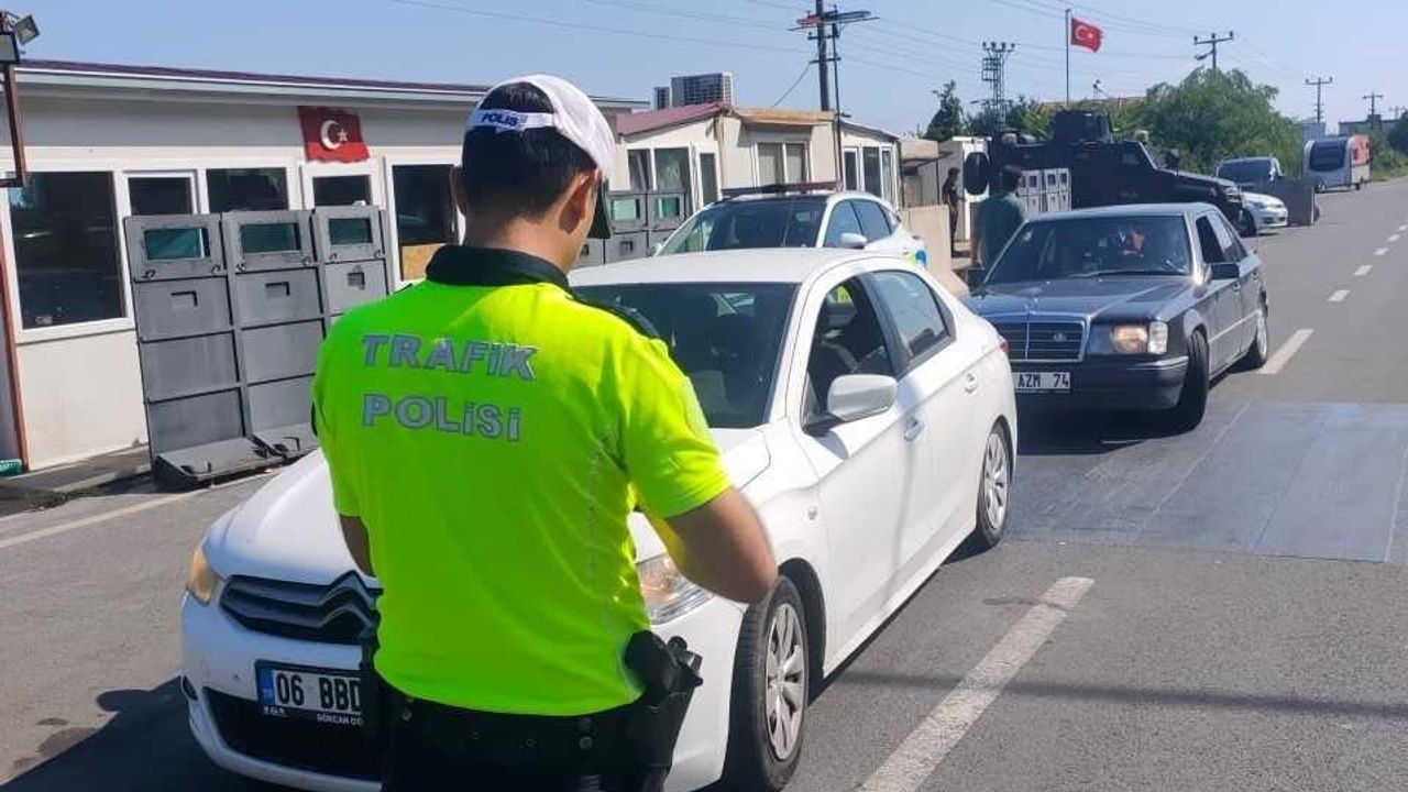 Ordu'da haftalık trafik denetimlerinde 18 binden fazla araç kontrol edildi
