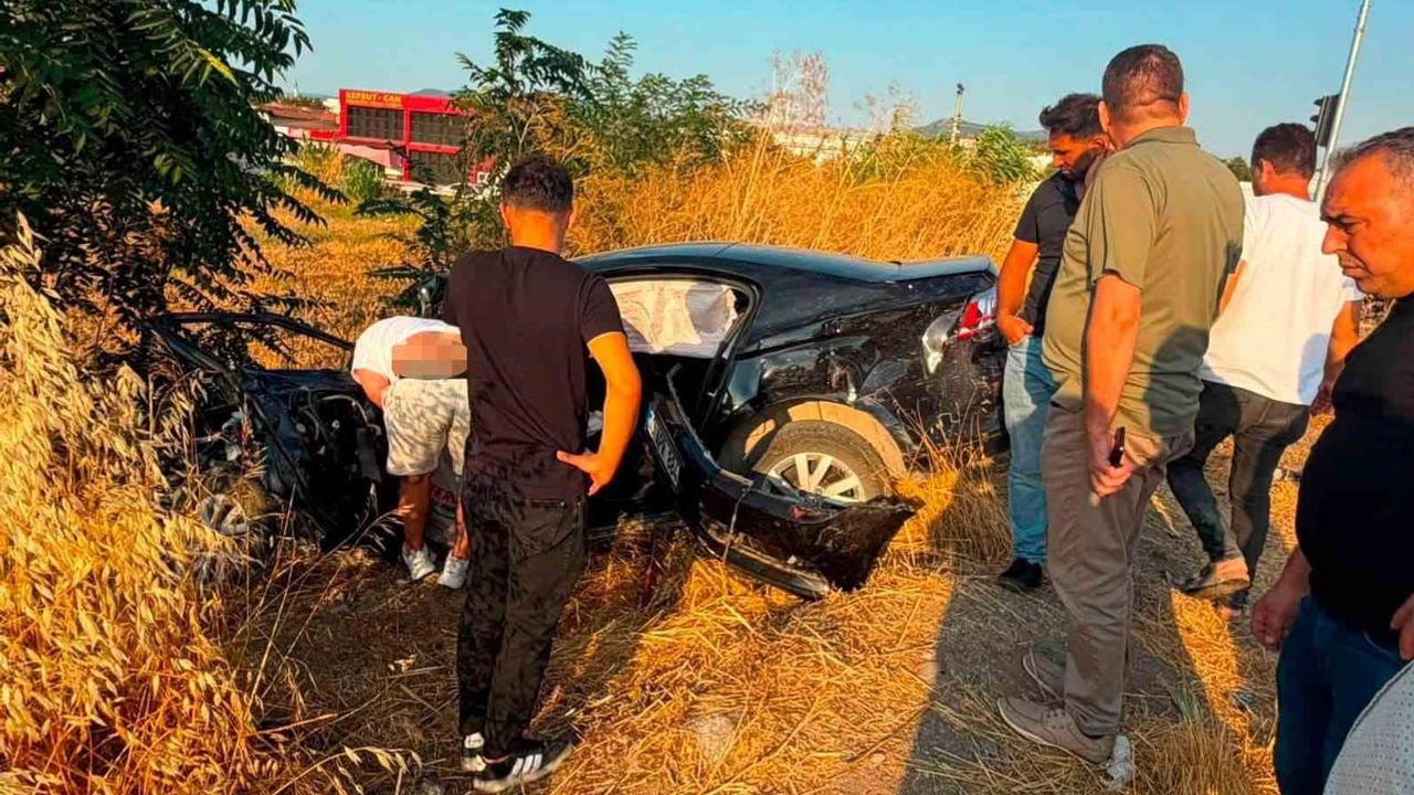 Orman müdahalesine giden araç kaza yaptı: Sındırgı'da 1 kişi hayatını kaybetti