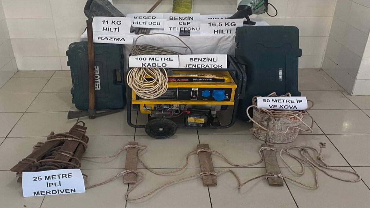 Ormanlık alandaki izinsiz kazı Kavakpınarı'nda son buldu: üç kişi gözaltına alındı