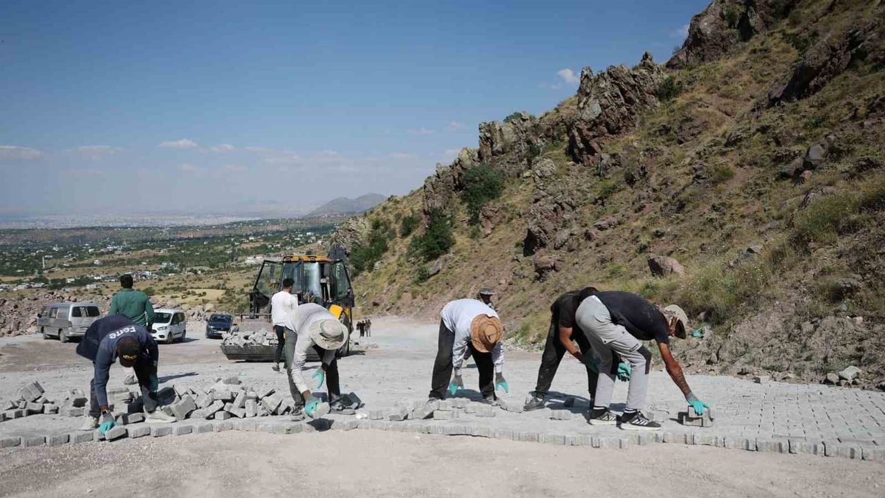 Ortaseki ormanlarına erişimi güvenli ve konforlu hale getirme çalışmaları tamamlanıyor