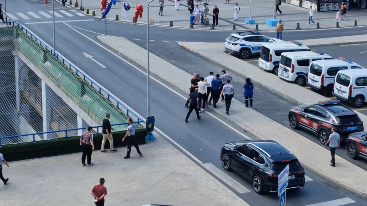 otogarda müşteri tartışması kavgaya dönüştü