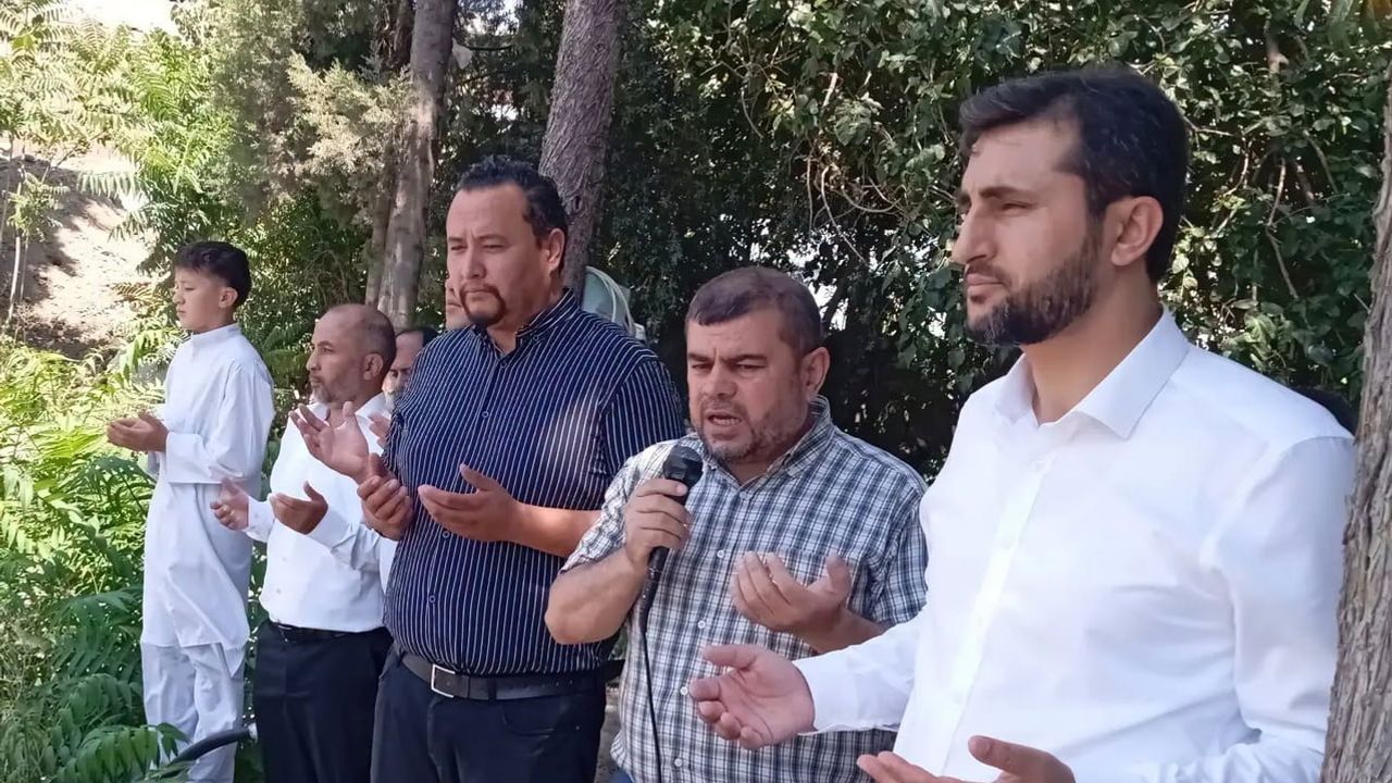 Ovakent'te yeni ibadet alanı: İmam Buhari Camii'nin temeli dualarla atıldı