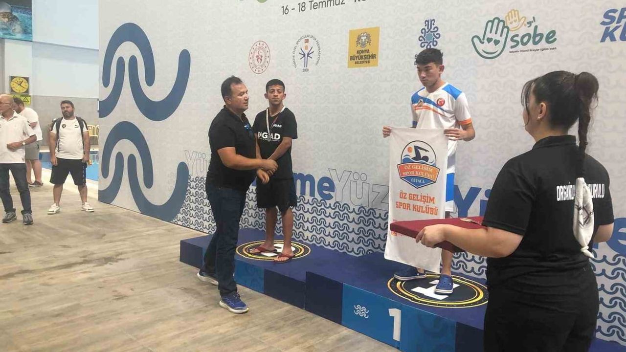 Özel sporcuların Konya çıkarması: Aydın dört gümüşle döndü