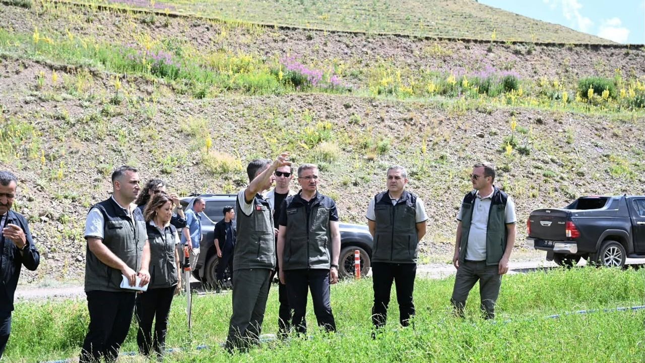 Palandöken’de orman varlığı yerinde incelendi