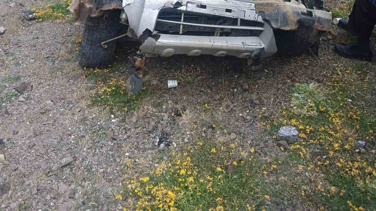 Palandöken geçidi'nde 150 metrelik uçurumdan çıkarılan sürücü tedavi altında