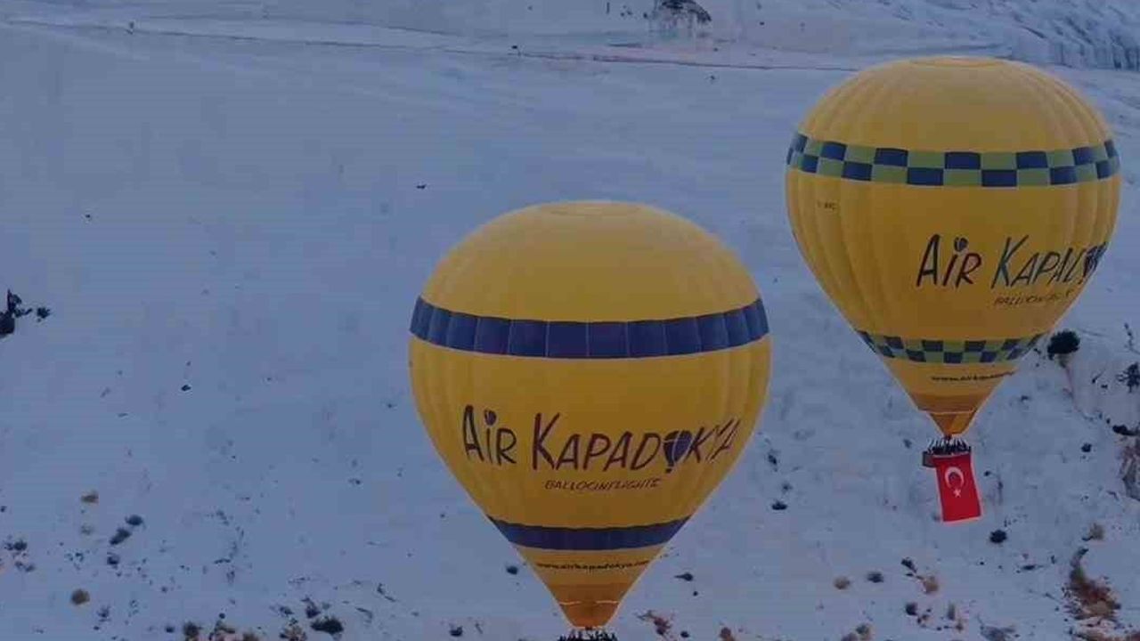 Pamukkale'nin travertenlerinde gökyüzüne taşınan zafer