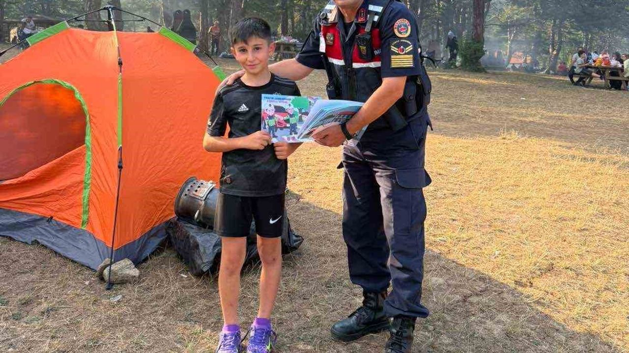 Pazaryeri'nde kamp alanlarına sıkı denetim: jandarmadan ateş ve dolandırıcılık uyarısı