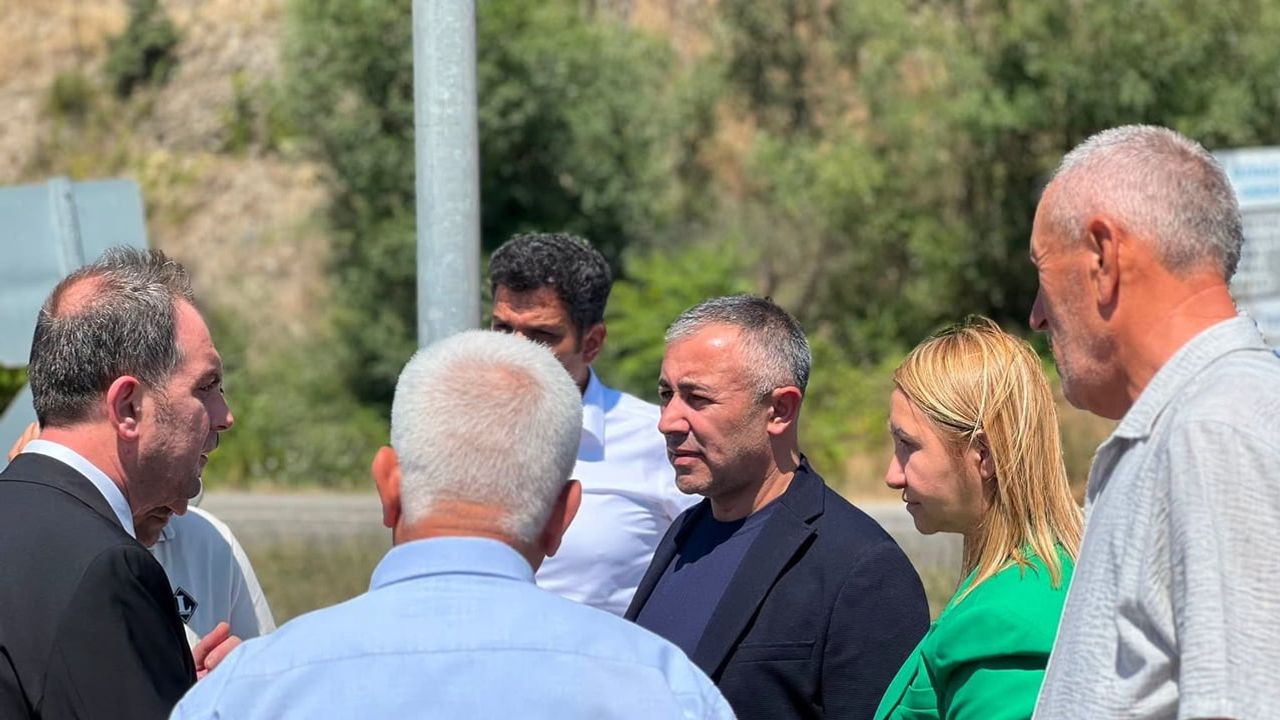 Pazaryeri'nde kavşak ve bölünmüş yol çalışmaları güvenlik odağıyla incelendi