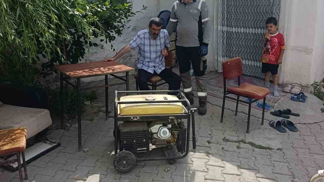 Planlı bakımda Aras EDAŞ mobil jeneratörle hastaya kesintisiz enerji sağladı