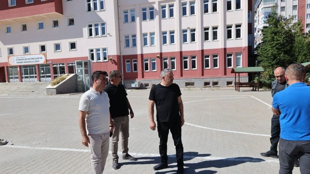pursaklar'da okullar güvenli ve modern eğitim alanlarına kavuşuyor