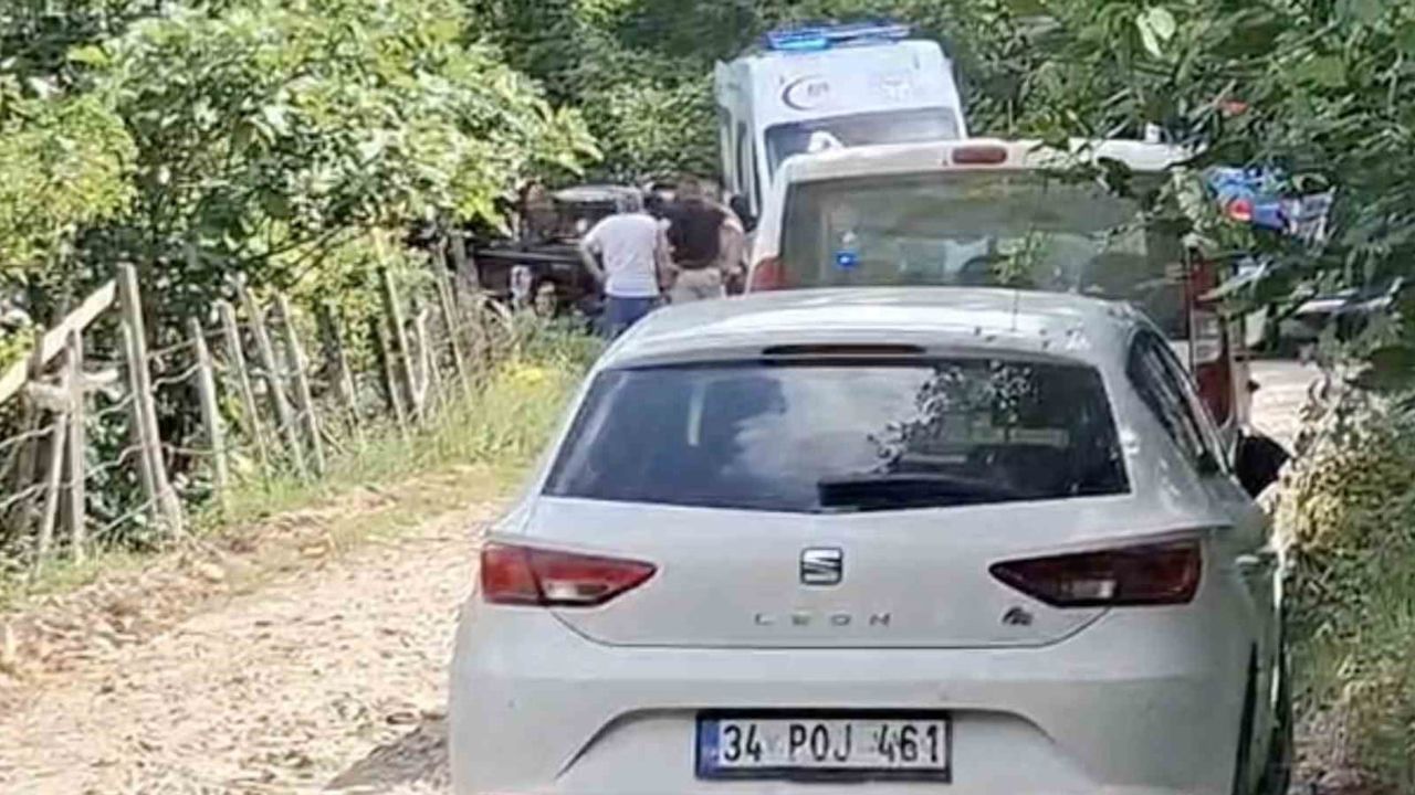 Rampa inişinde frenin boşalması kazaya yol açtı: traktör devrildi, sürücü ağır yaralı