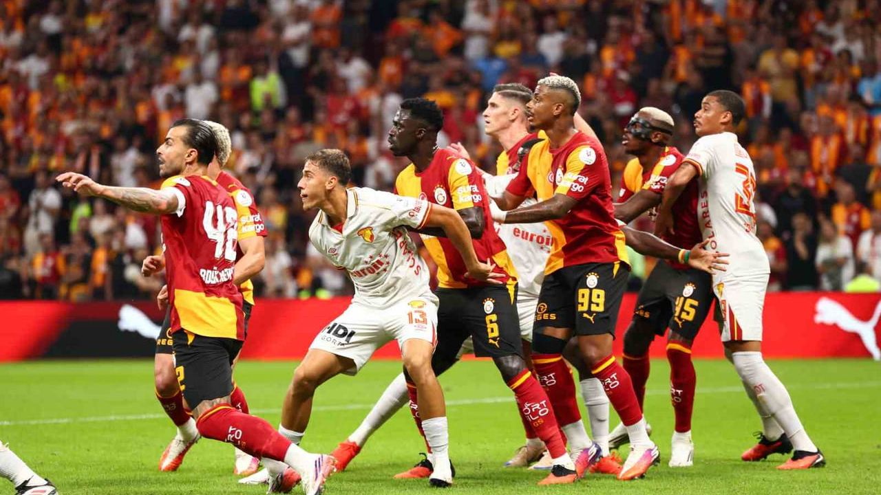 Rams Park'ta ilk yarı gerilim: Galatasaray ile Göztepe 1-1