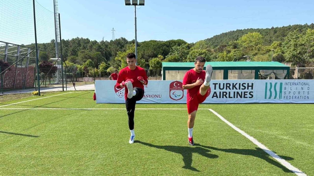 Riva'da kamp: görme engelli B1 milli takımı Avrupa şampiyonasına hazırlanıyor