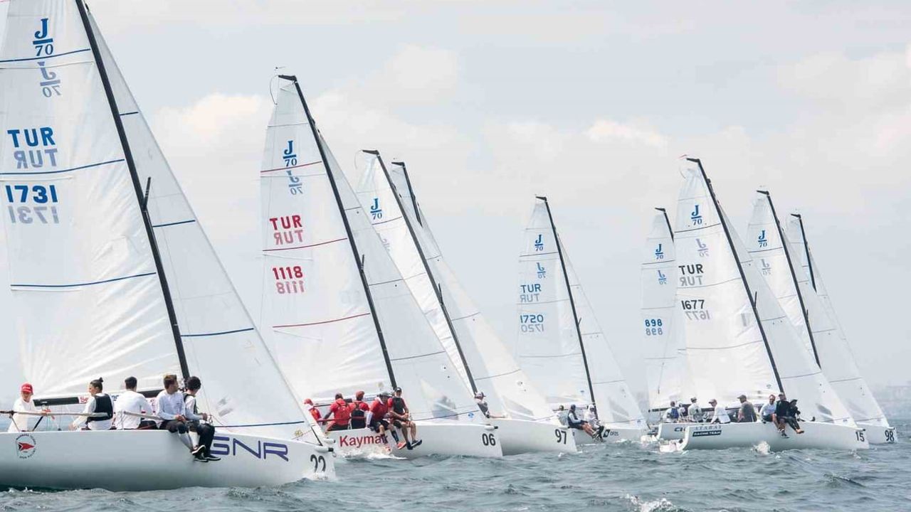 Rotayı match race ve genç yarışlarına çeviren Olympos Regatta