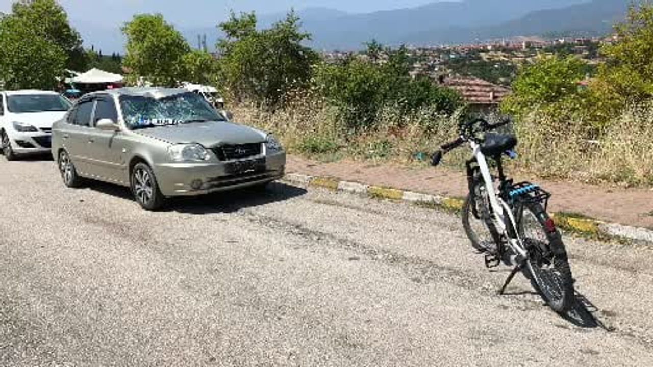 Safranbolu'da trafik kazası: elektrikli bisiklet sürücüsü ağır yaralandı