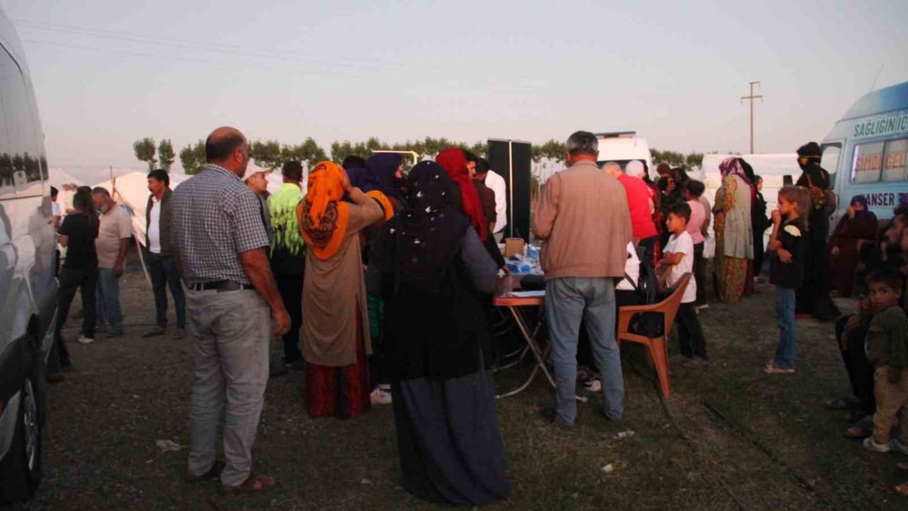 Sağlık sahasında buluşma: Çarşamba'da 350 mevsimlik işçi tarandı