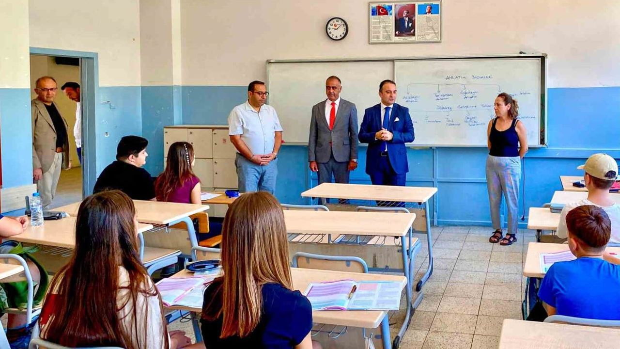 Saha incelemesi: Menteşe'de okul hazırlıkları gözden geçirildi