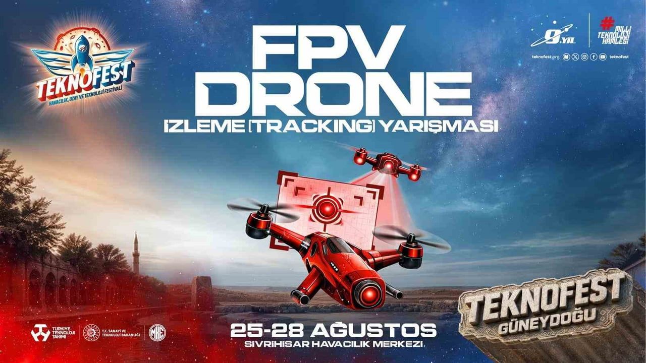 Sahada otonom hedef takibi: TEKNOFEST'te FPV dron izleme finalinde 20 takım