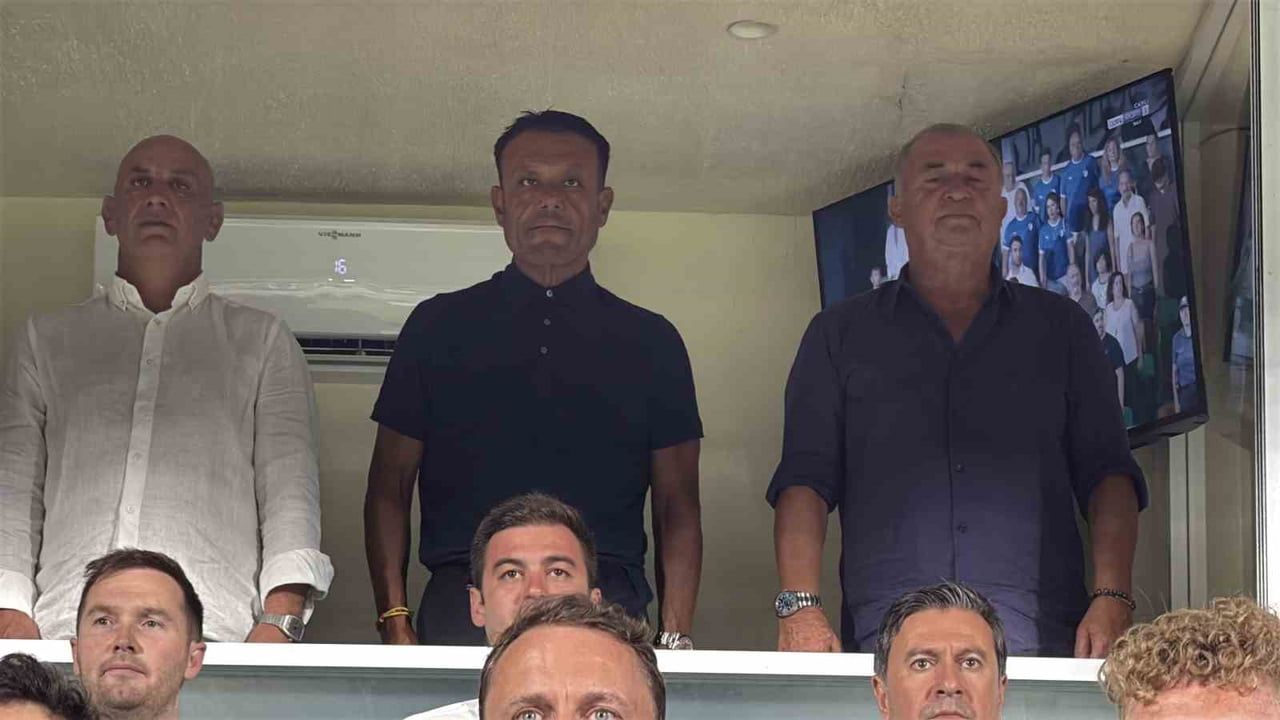 Sahadan değil tribünden: Fatih Terim Bodrum-Muğla derbisinde görüntülendi