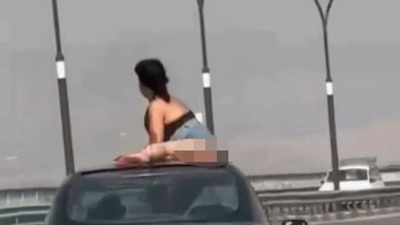 Salihli'de D300'te açılır tavan görüntüleri sonrası iki kişi gözaltına alındı