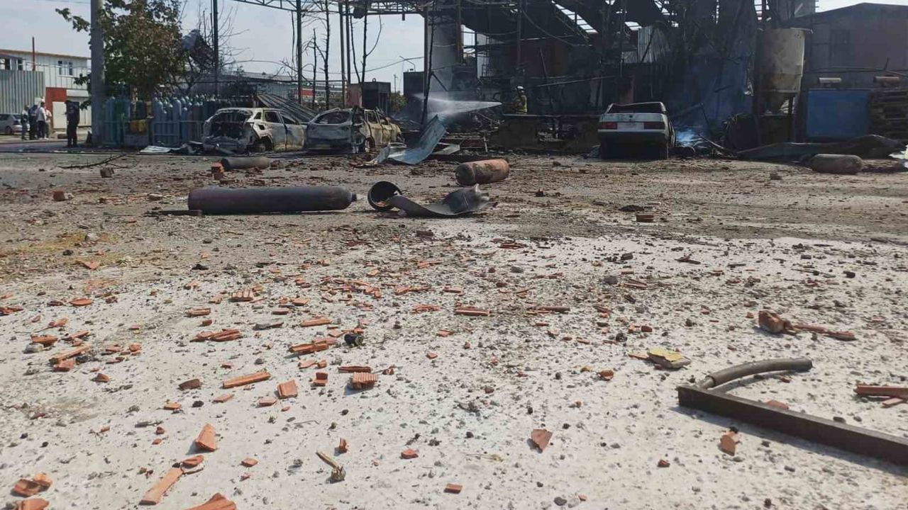 Salihli'de dolum tesisinde patlama: iki can kaybı, iki yaralı