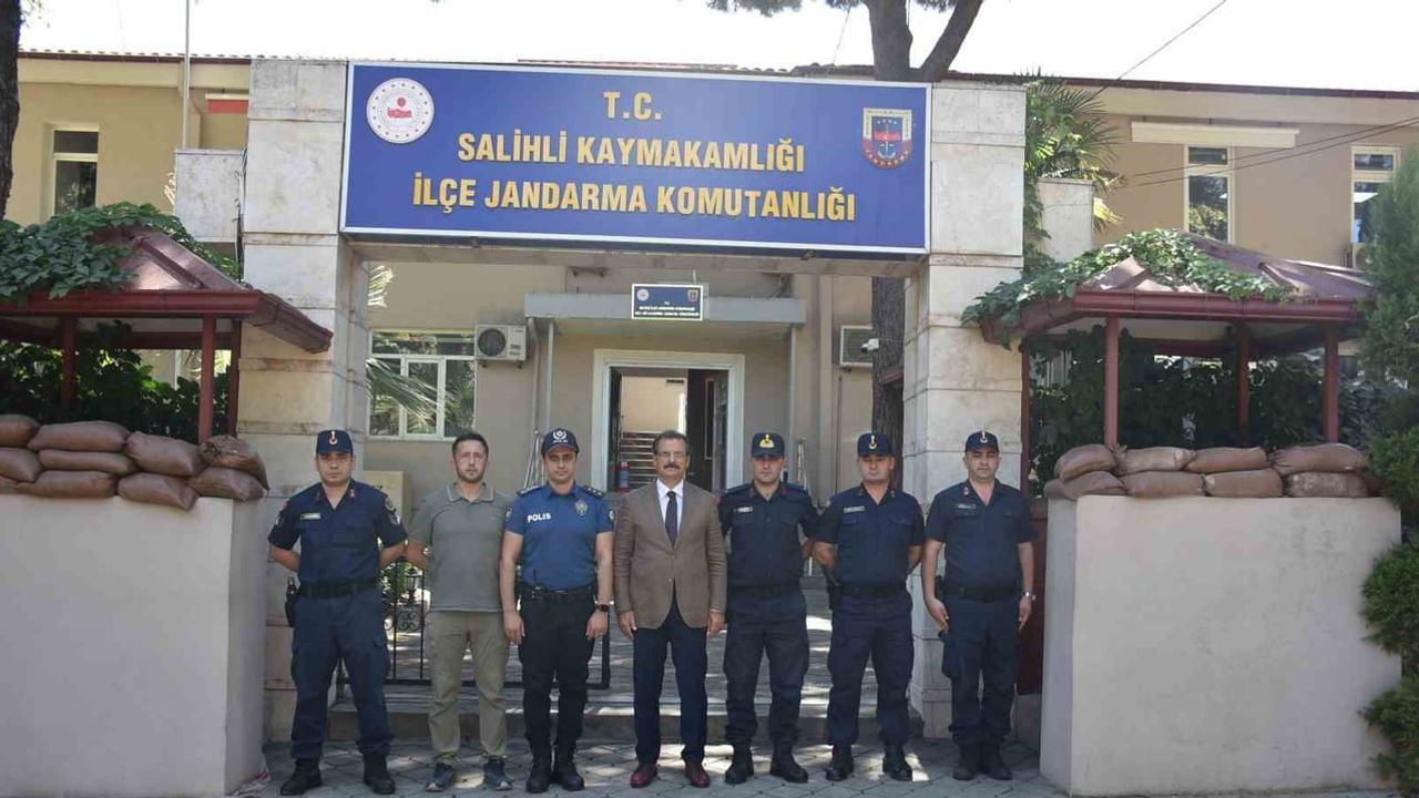 Salihli'de huzurun korunmasına yönelik güvenlik çalışmaları masaya yatırıldı