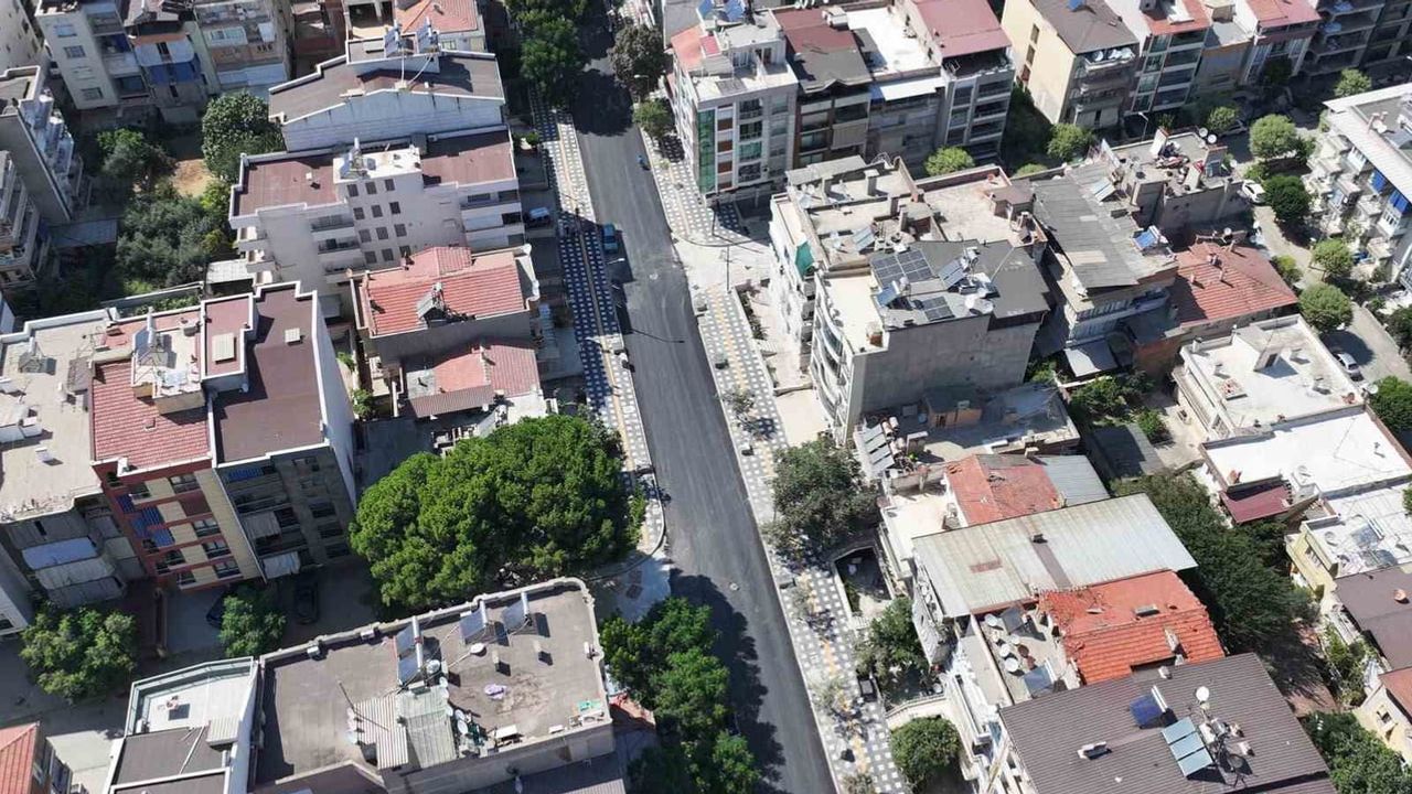 Salihli’de Şüheda caddesi baştan sona yenileniyor