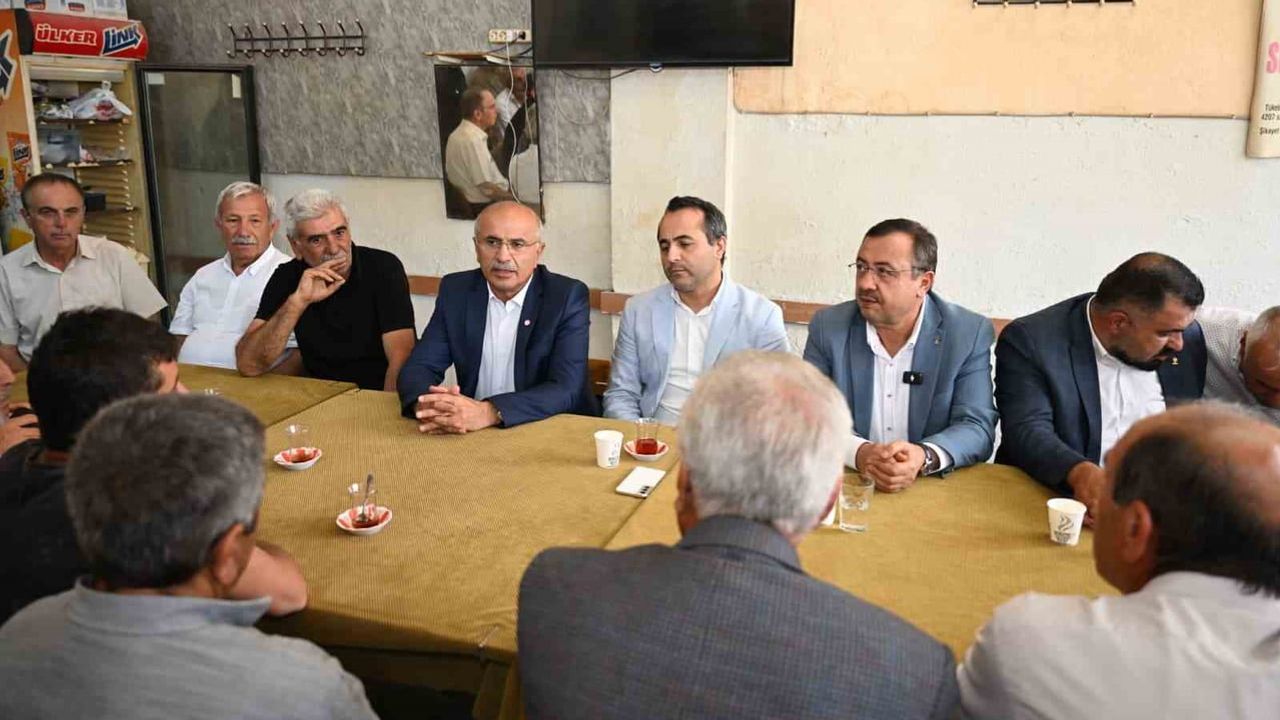 Sami Er kocaözü'nde selzedelere yerinde destek ve konteyner sözü verdi