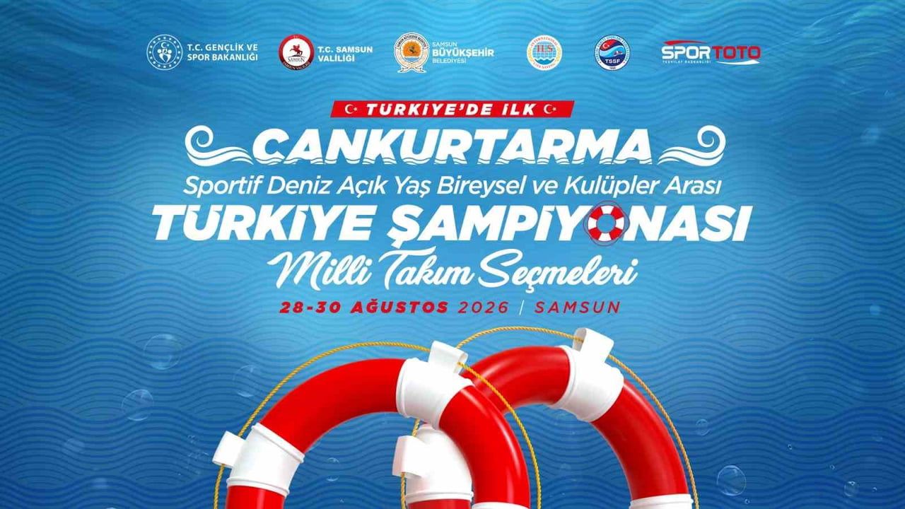Samsun'da denizlerde milli takım umutları yarışacak