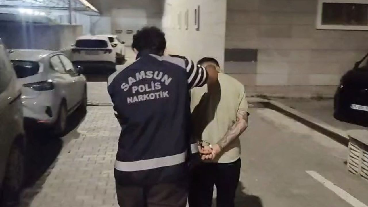 Samsun’da firari uyuşturucu hükümlüsü polis operasyonuyla cezaevine gönderildi
