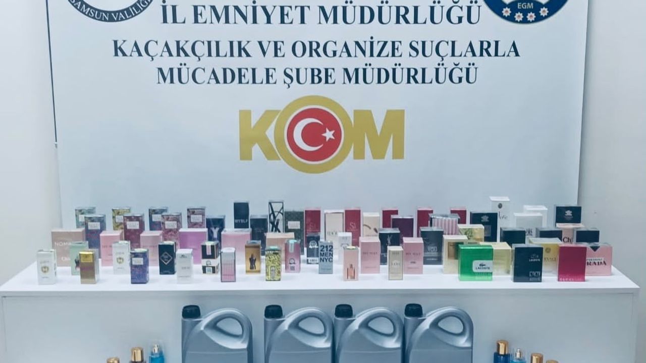 Samsun'da iki ilçeye yönelik kaçak ürün baskını