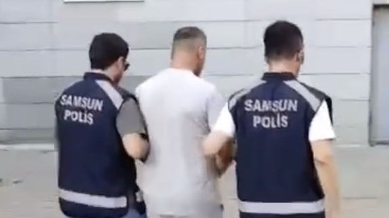 Samsun'da kesinleşmiş 16 yıl 9 ay hapis cezası bulunan şüpheli yakalandı