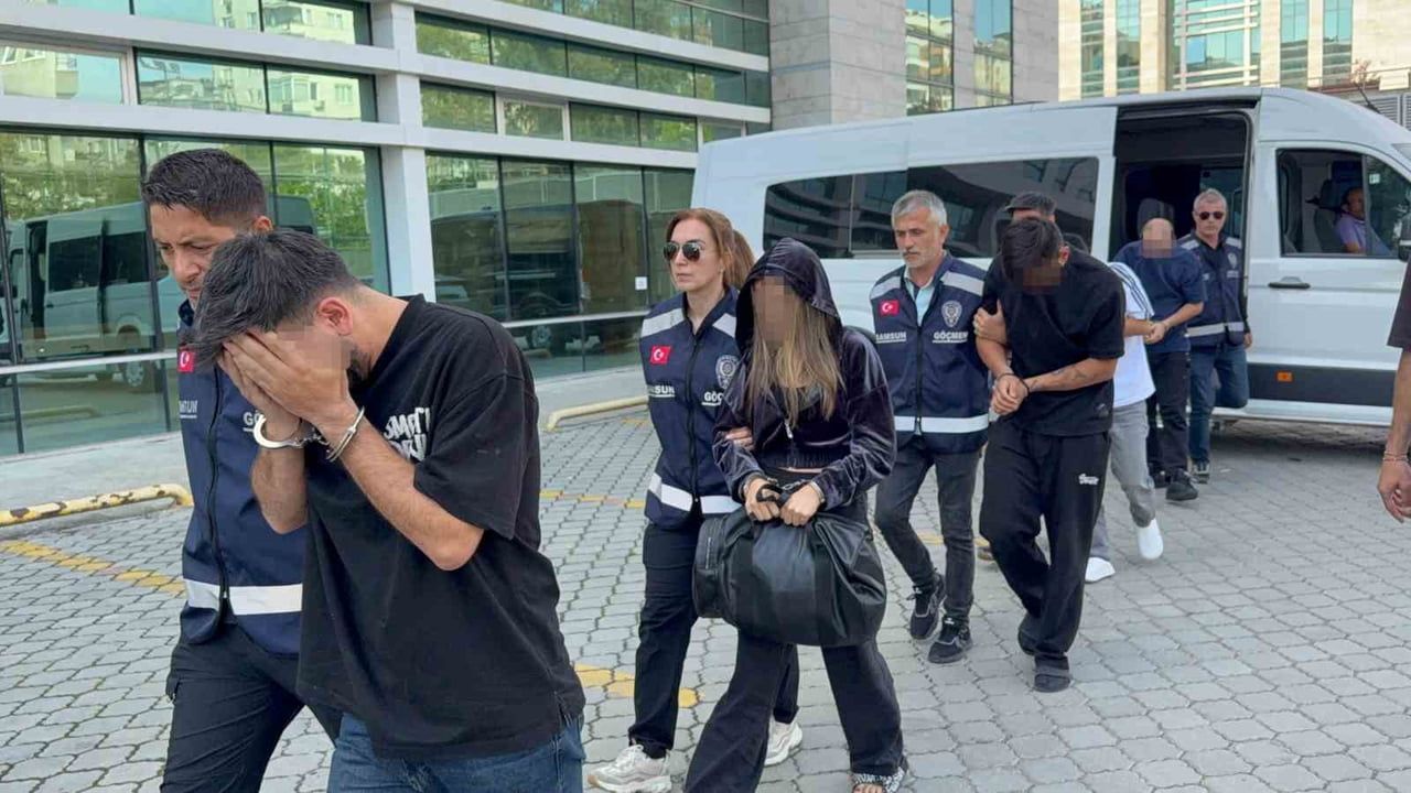 Samsun’da Özbekistanlı kadınları sakladığı iddia edilen fuhuş şebekesi çökertildi