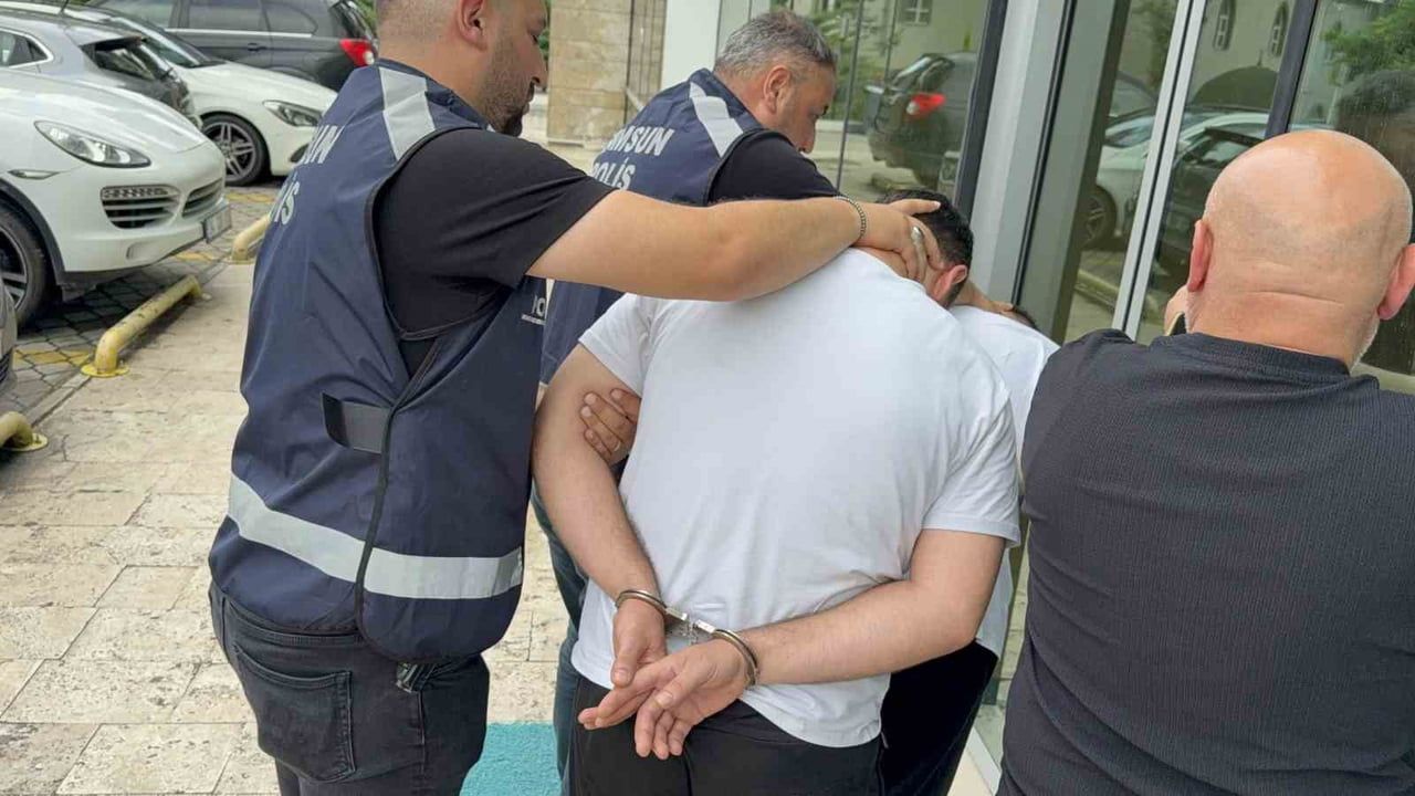 Samsun'da yol verme tartışması sonrası iki şüpheli tutuklandı