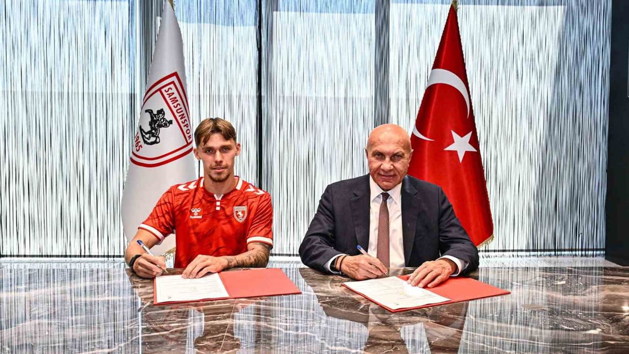 Samsunspor savunmasına Polonya'dan takviye: Igor Drapinski 5 yıllık sözleşmeyi imzaladı