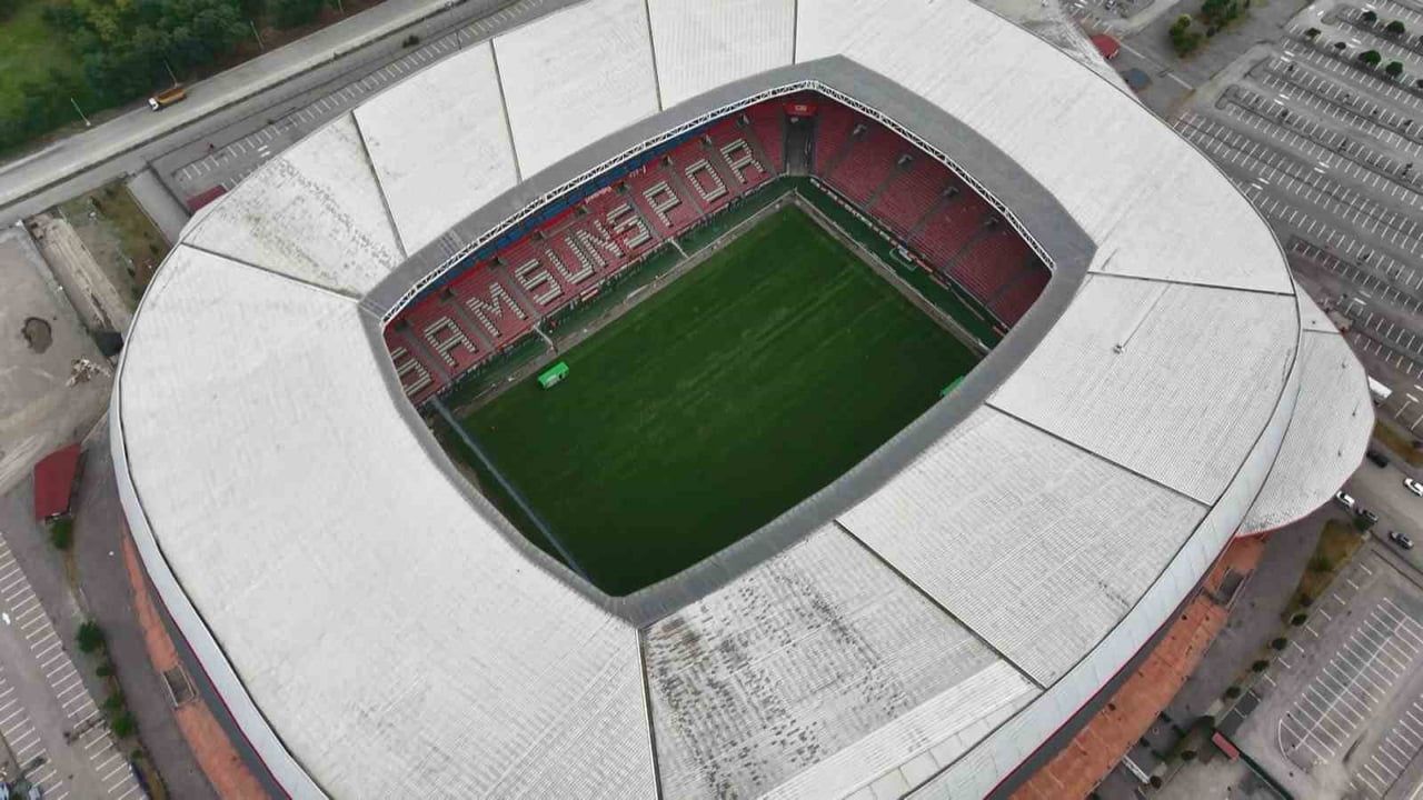 Samsunspor’un zemini yenileniyor: 19 Mayıs Stadyumu'nda hibrit çimle sezon hazırlığı