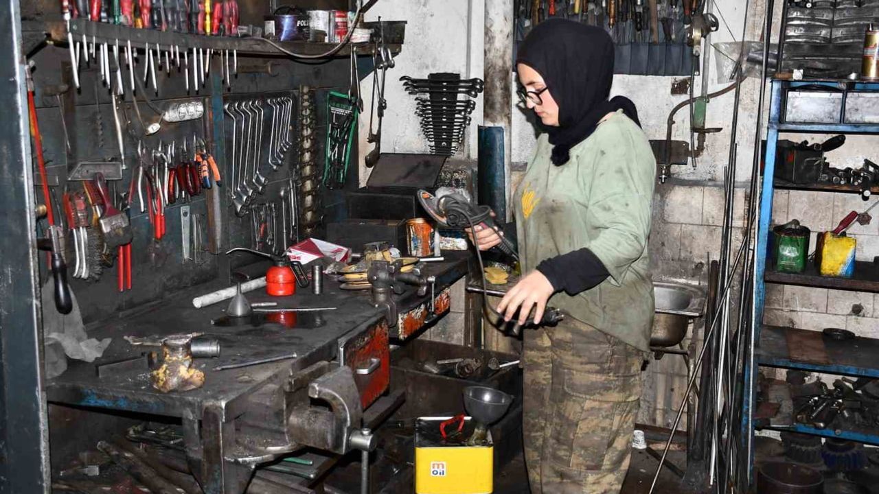 sanayide tornacılıkla büyüyen genç mühendis adayı