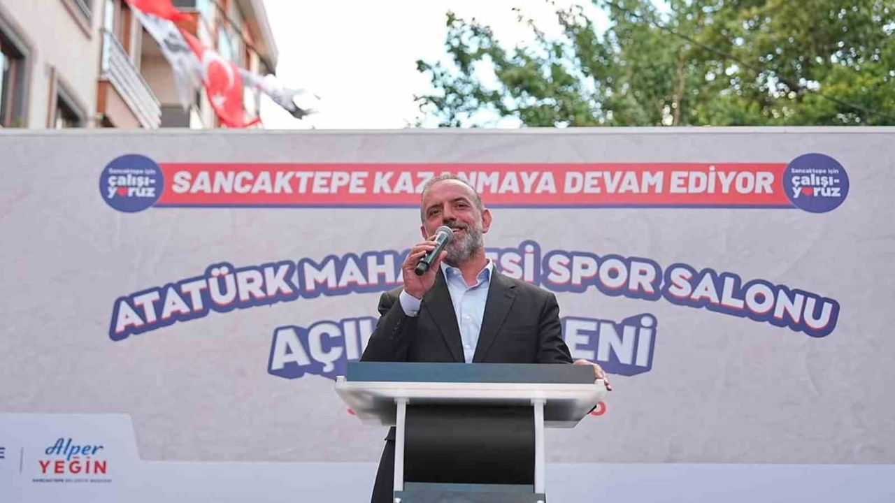 Sancaktepe'ye üç katlı spor kompleksi: Atatürk Mahallesi spor salonu açıldı